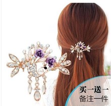 甜美网红首饰百搭妈妈款关节发卡1