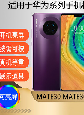 驰李适用于华为MATE30手机模型 mate30pro仿真机模柜台展示可亮屏5G版