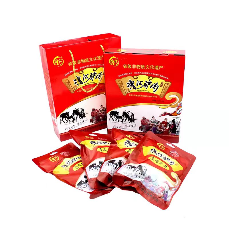 河北保定徐水漕河驴肉特产五香酱驴肉卤味熟食过节送礼驴肉礼盒