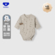 包屁衣可爱三角哈衣居家服 宝宝长袖 考拉蒂尔 婴儿连体衣春秋季
