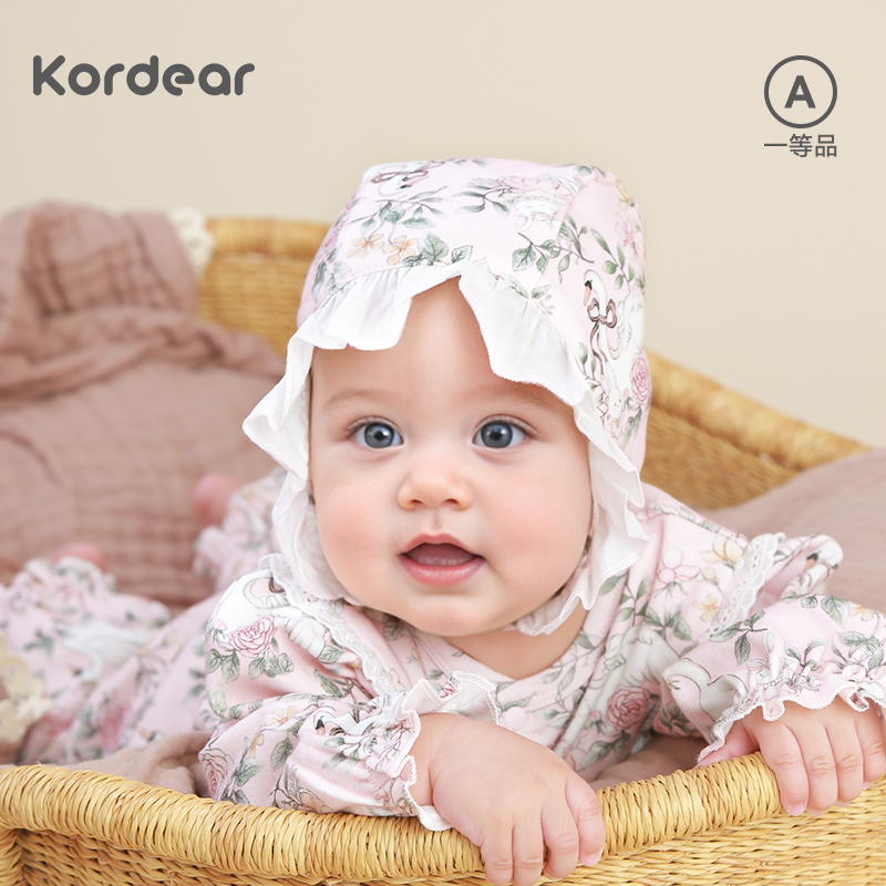 小宝宝一定要带帽子护耳帽