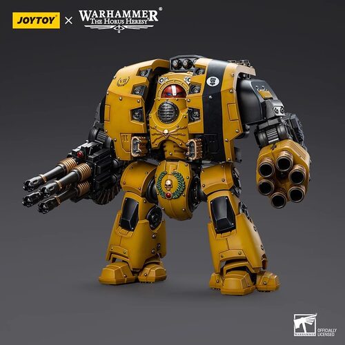 JOYTOY暗源战锤荷鲁斯帝国之拳利维坦蔑视者无畏机甲可动模玩手办