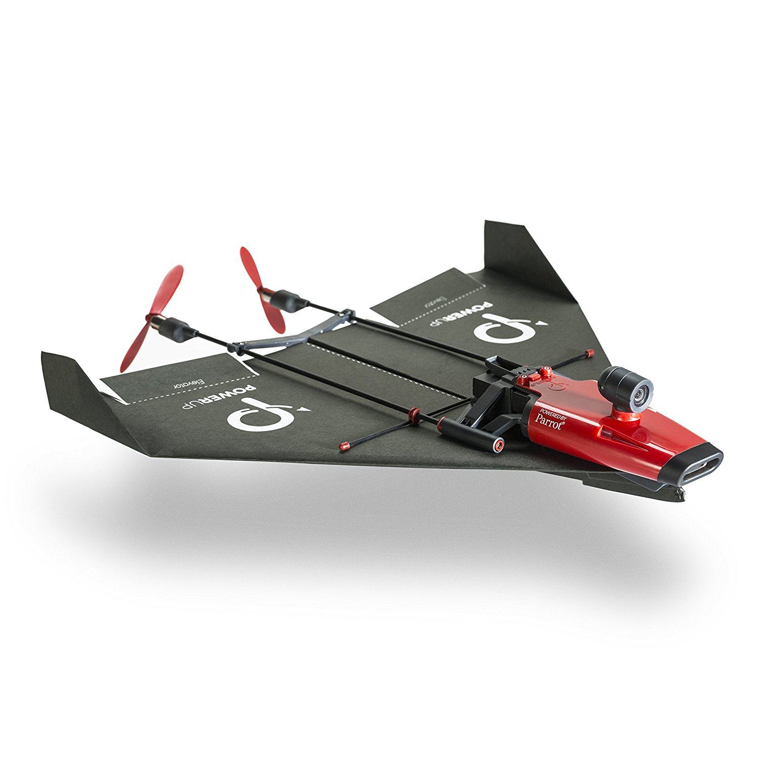 powerup折纸飞机ar实景双发动机自动驾驶儿童益智航拍航模爱好