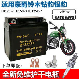 适用奔达Asura星罗400BD400-3街车摩托车电瓶12V9A蓄电池英超统一