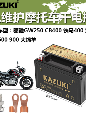 适用于铃 木大R GSX-R1000-R1000R GSXR1000RGSX650干电瓶蓄电池