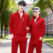 情侣装 新款 男女同款 时尚 三件套 运动套装 高级感休闲服开衫 2026春季