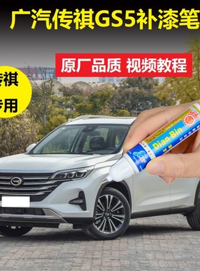 21款传祺GS5进阶款补漆笔象牙白骏马棕蓝色汽车漆划痕修复自喷漆