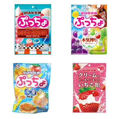 日本进口UHA水果汽水软糖