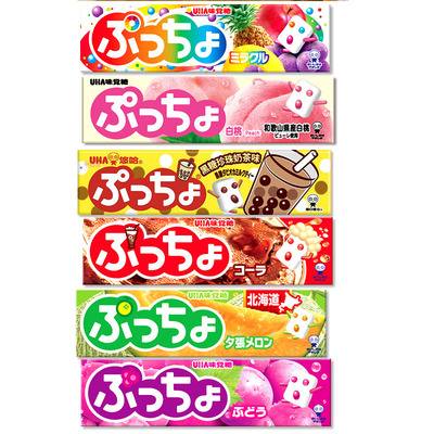 日本进口UHA悠哈普超味觉糖