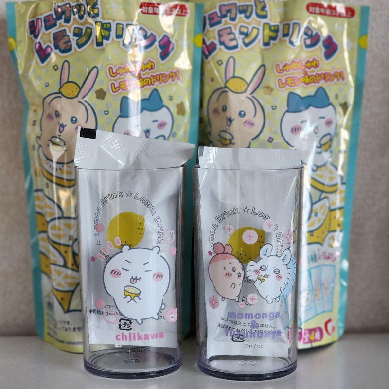 日本 heart柠檬水chiikawa含杯子图片