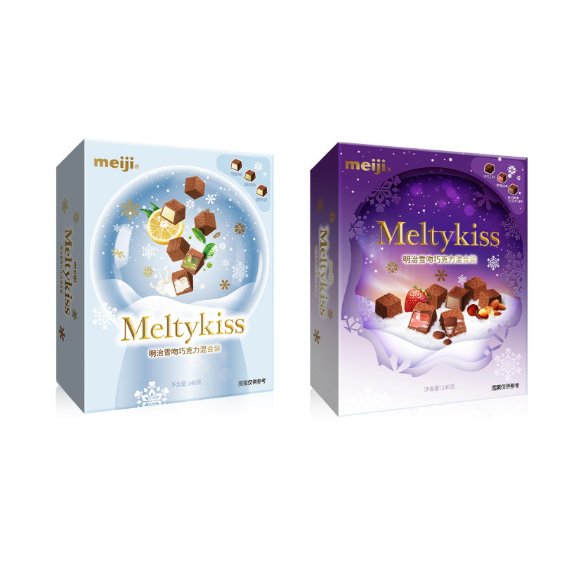 国产 meiji明治雪吻巧克力牛奶抹茶柚子可可草莓榛果味140g礼盒,零食/坚果/特产,夹心巧克力,淘宝优惠券,粉丝福利购,淘宝优惠卷
