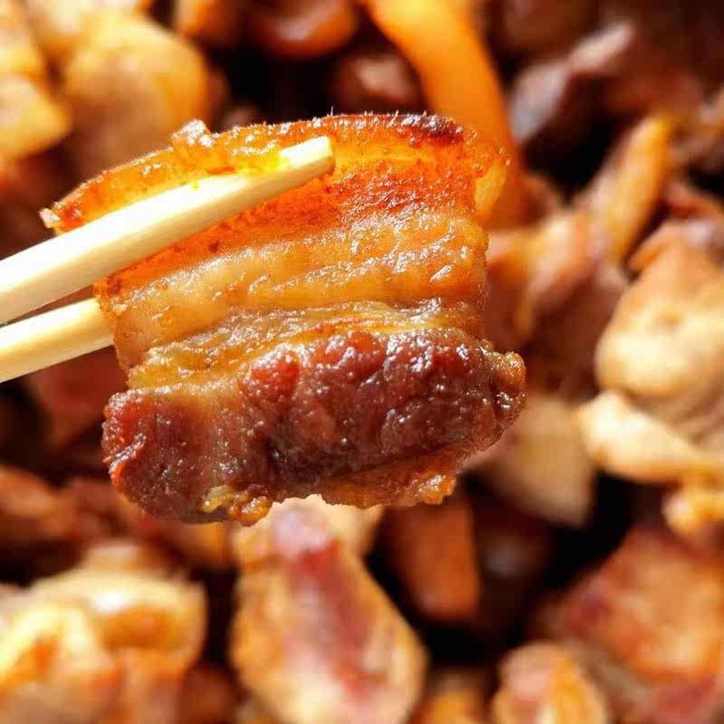 信阳闷罐肉土猪肉制作常温保存加热即食罐装600g