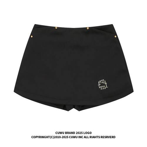 cwu红色半2身裙女夏季2u05新款高显瘦a65416598字裙甜酷辣妹包腰