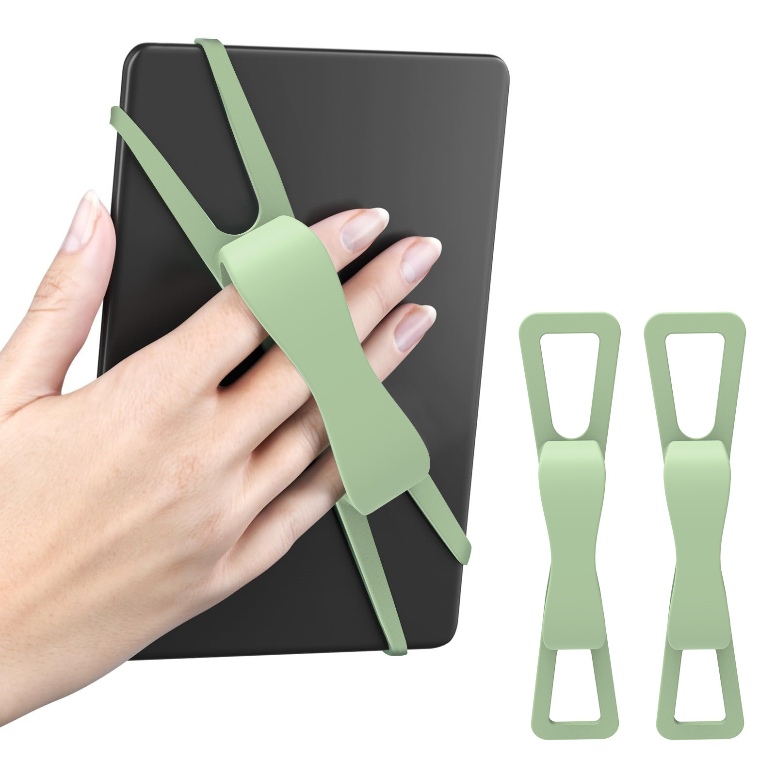 通用6-8寸电子书阅读器手持带硅胶背带手持器kindle图片