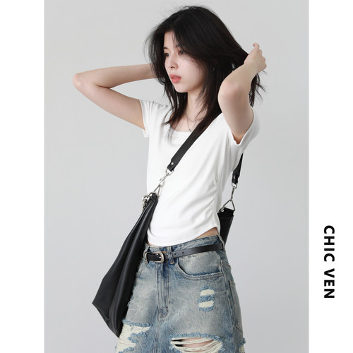 CV大码女装短袖T恤上衣女