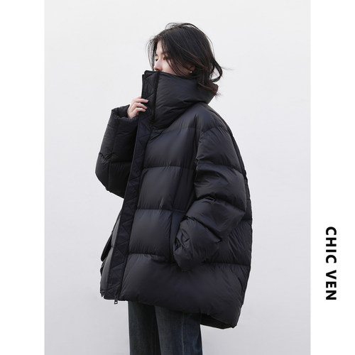 泡芙羽绒服软糯超轻面包服