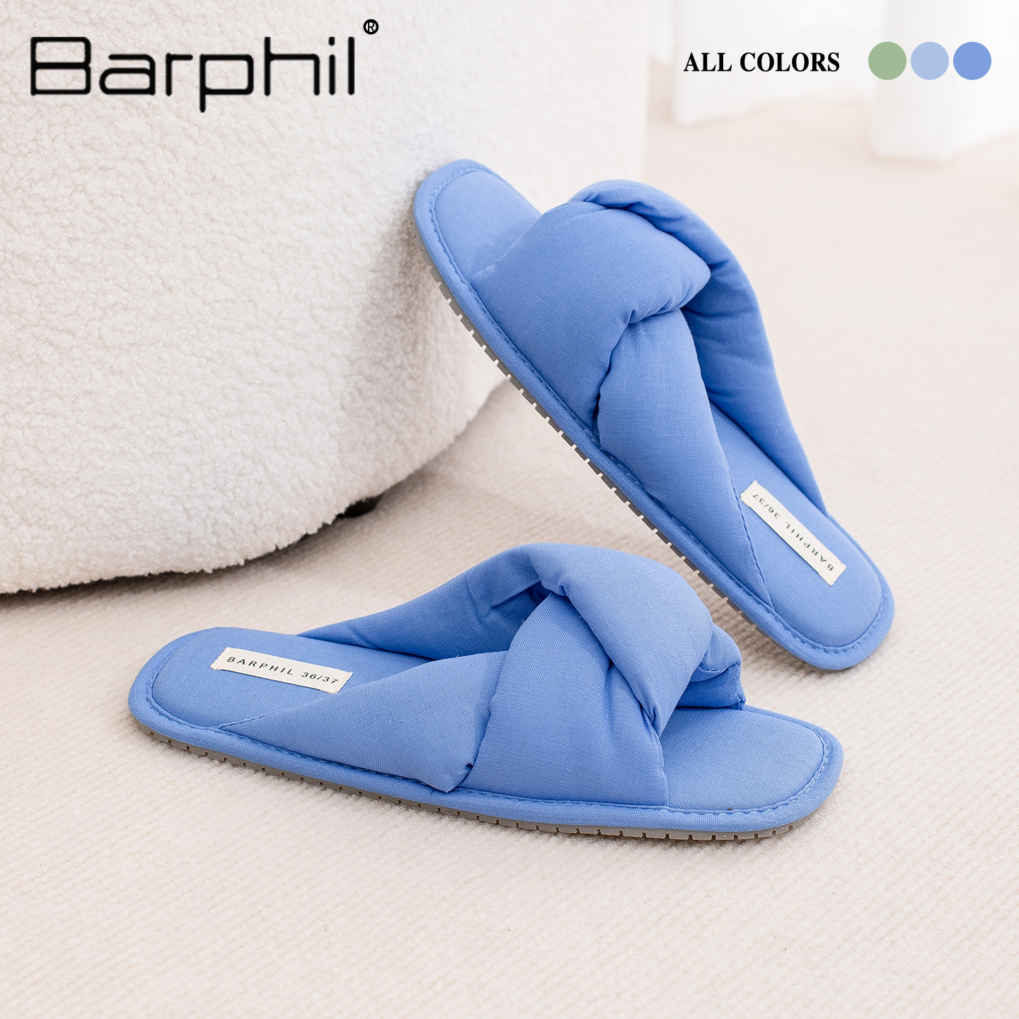Barphil拖鞋女2025春夏新款室内家居高级感防滑软底透气凉拖软底
