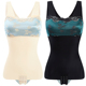 薄款 带文胸垫罩连体塑身衣收腹收背产后塑形紧身美体束身衣女内衣