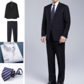 羊毛坎肩v领羊毛衫 三件套马甲衬衫 棉服外套 西服套装 滴滴专车服装