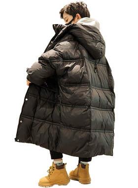 童装男童冬装洋气过膝羽绒服