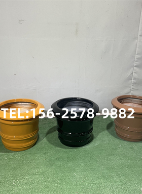 汇锋树脂雕塑高级感花盆玻璃钢