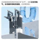 Аквариум, мундштук, беззвучный рюкзак, туалет, «три в одном»