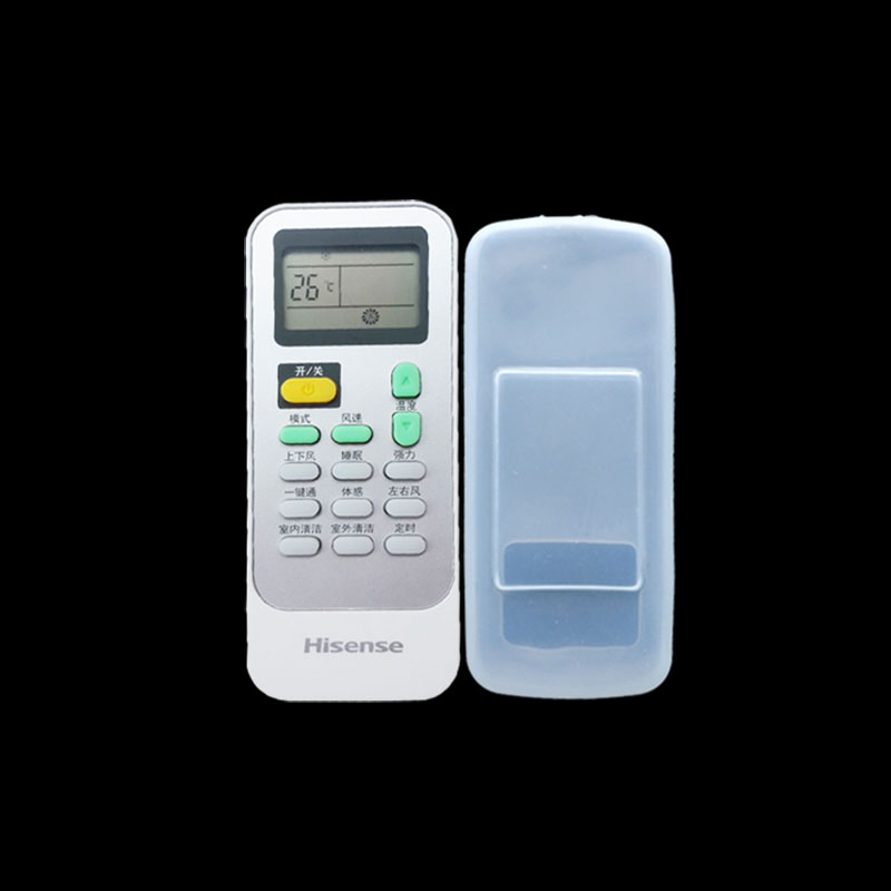 海信空调DG11J1-02 03 10 12遥控器套 高清透明防尘硅胶保护套子