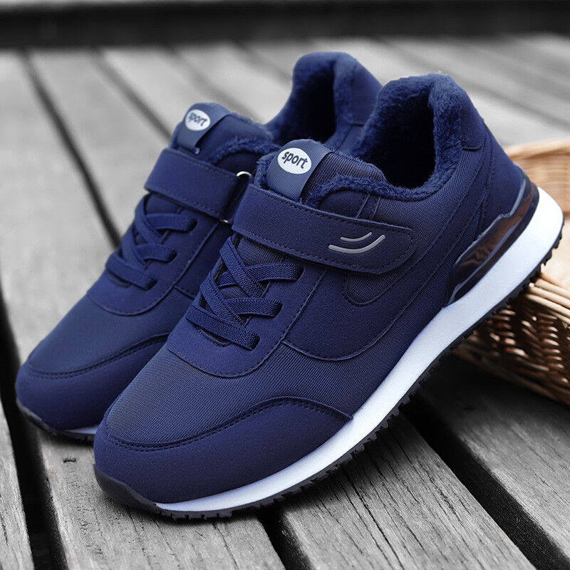 益生健步棉鞋冬季中老年健步鞋休闲鞋男软底妈妈鞋保暖老人鞋棉鞋