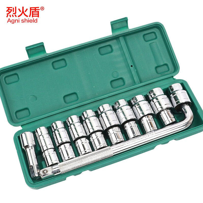 烈火盾汽修工具套装t型扳套筒摩托车汽修轮胎维修汽保修车工具省