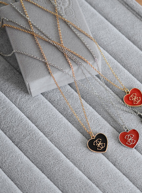 合金合金其他女爱心项链