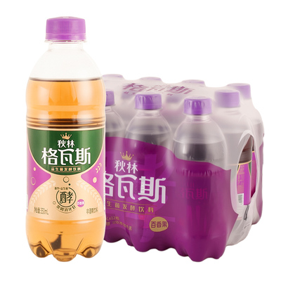 百香果味秋林·格瓦斯350ml*6瓶