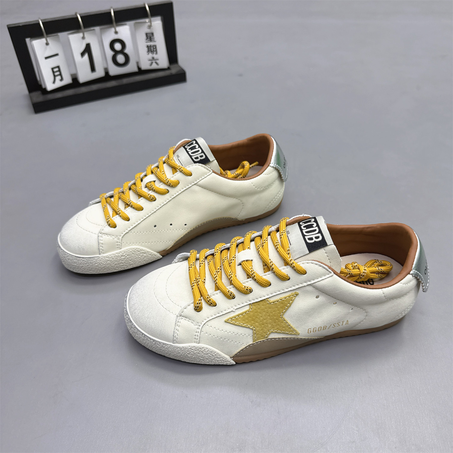 真皮女鞋复古内增高拼色德训鞋2026春款休闲阿甘鞋星星板鞋小白鞋,女鞋,德训鞋,淘宝优惠券,粉丝福利购,淘宝优惠卷