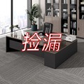 轻奢老板办公桌椅组合简约现代总裁桌主管大班台领导办公室电脑桌
