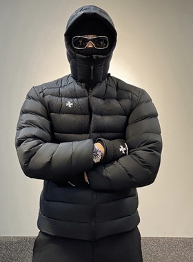 【卡秋山】钢骨thorium轻量化排骨羽绒服90白鸭绒户外套连帽外套