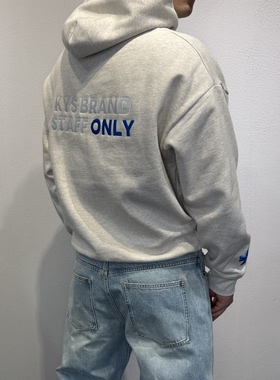 【卡秋山】股东卫衣美式刺绣宽松加绒卫衣连帽重磅挺阔上衣外套