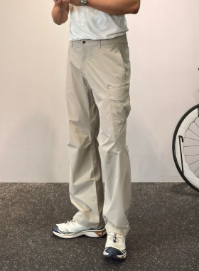 【卡秋山】壁垒Rampart夏季速干弹力透气直筒口袋户外休闲长裤男