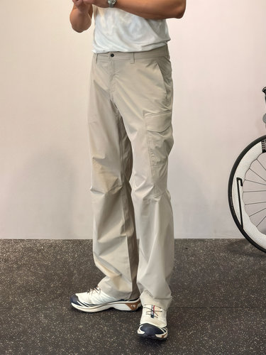 【卡秋山】壁垒Rampart夏季速干弹力透气直筒口袋户外休闲长裤男