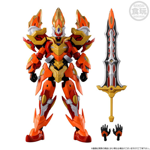 现货万代食玩 PB Minipla 头号战队豪兽者 No.合体 坎多洛尔王