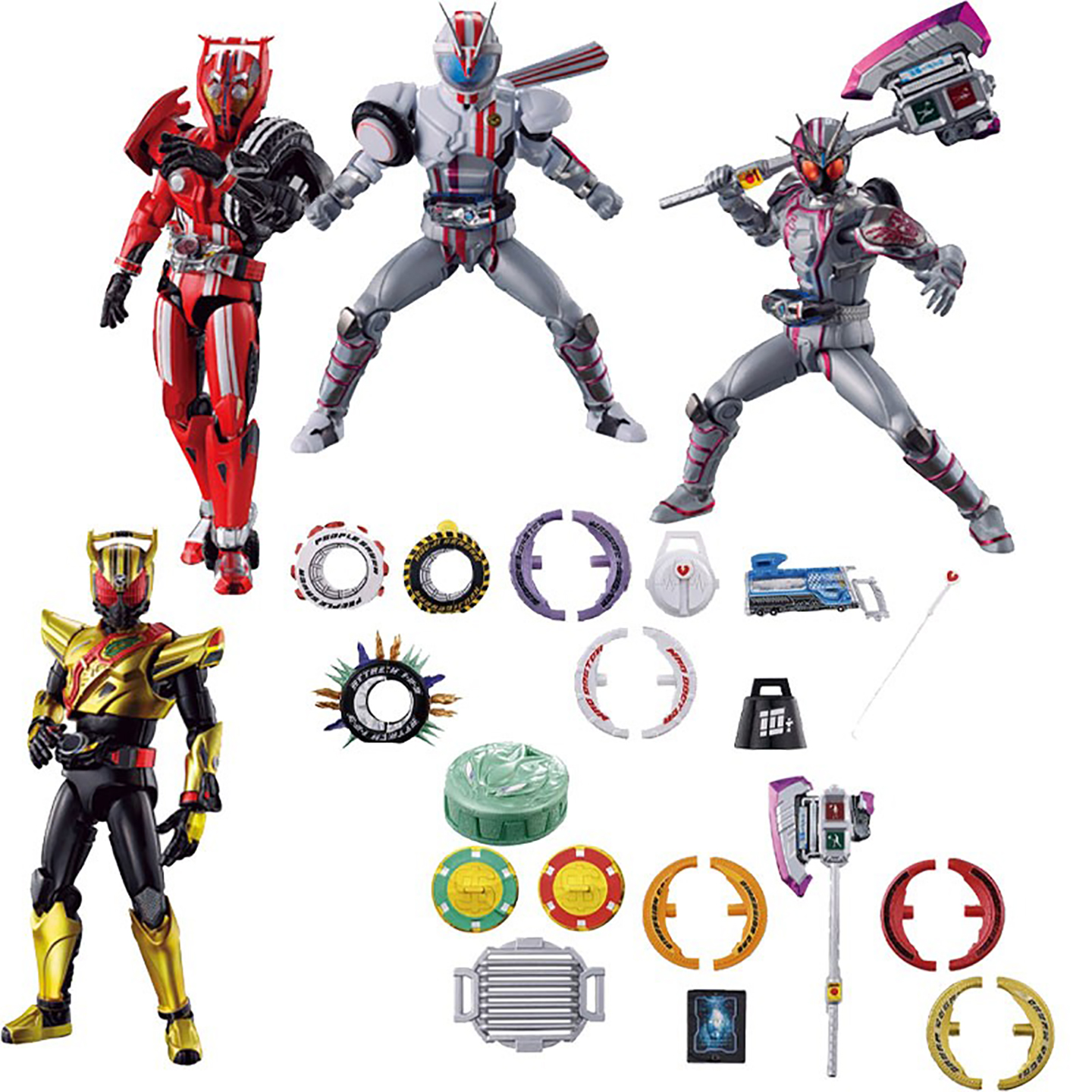 假面骑士食玩Bandai/万代追迹者