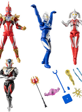 现货万代 食玩 奥特曼 超动a 14奥米加 高斯 泰坦斯 超人妈妈