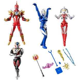 现货万代 食玩 奥特曼 超动a 14奥米加 高斯 泰坦斯 超人妈妈