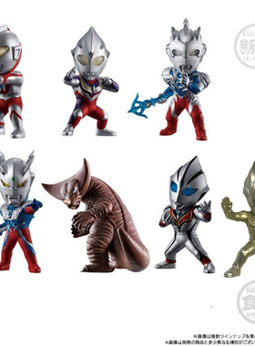 现货万代食玩盒蛋CONVERGE Hero motion0201奥特曼 初代 迪迦