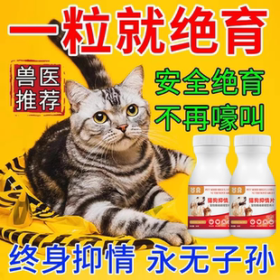 猫狗绝育片永久不生崽公母通用终身永久禁情片不乱尿不骑跨抑情片