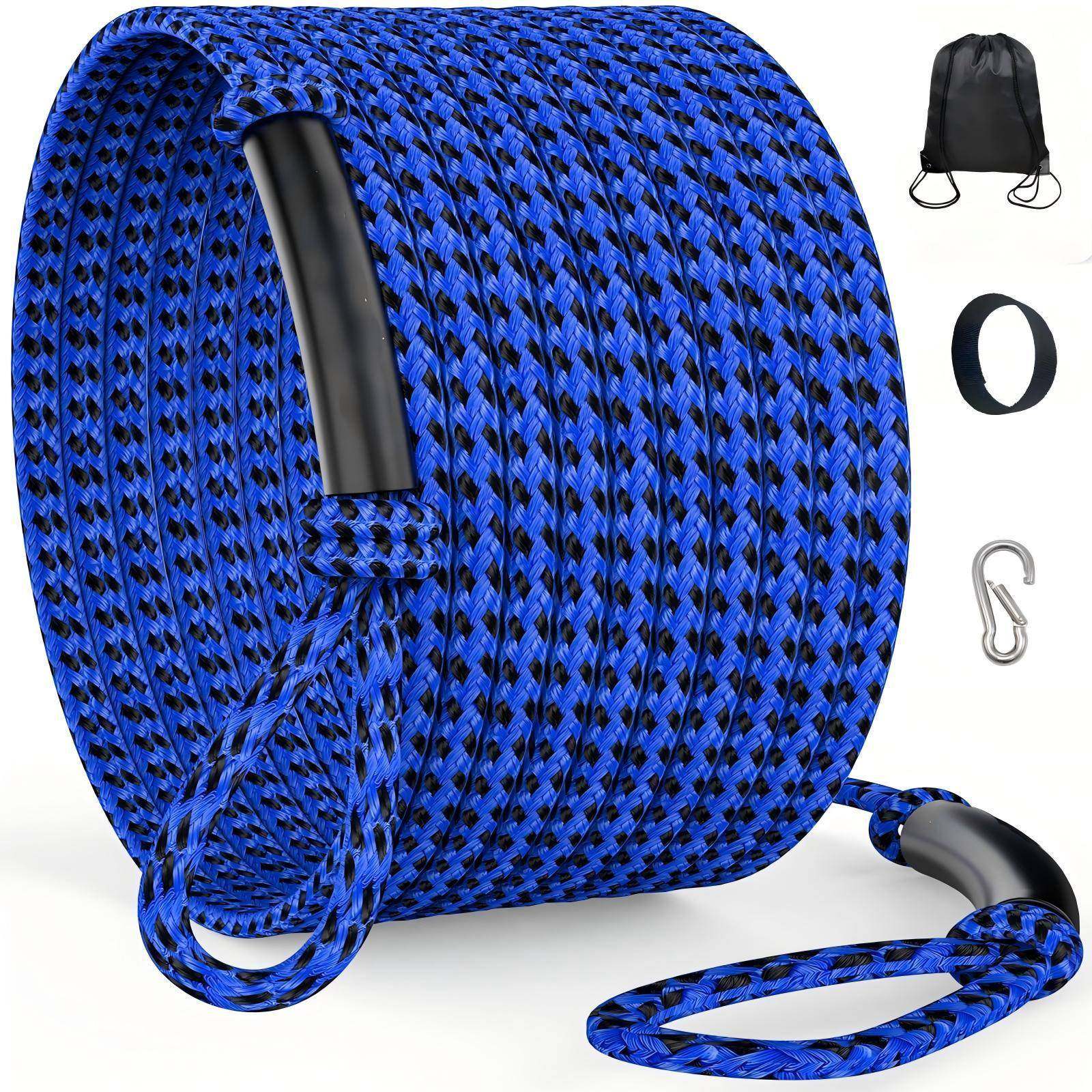 船用拖管绳牵引绳皮划艇拖绳充气床负重拖拉绳圈绳重型浮管拖绳