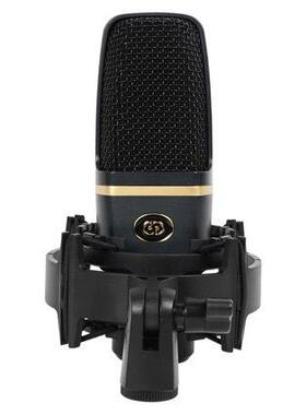 森然T249PRO振膜话筒麦克风手机电脑直播K歌外置声卡专用设备