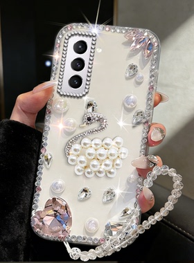 马年新款镶钻适用三星GalaxyS26手机壳软壳A25 5G本命年S25Ultra奢华A24上档次A22 5G过年A51 4G新品S26Ultra