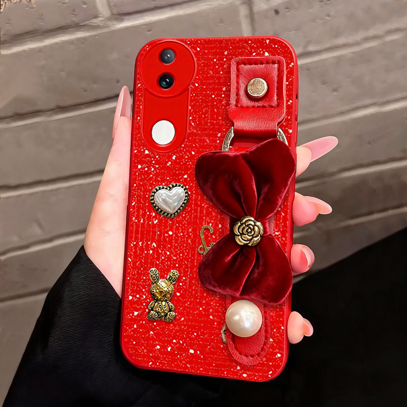 2026马年新年款，磨砂光闪皮，防摔耐磨