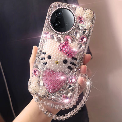 高端满钻镶钻适用红米K80手机壳/2025年12SUltra保护套10 防摔K70E小众10S硬壳Civi3卡通MIX4新品11外壳12S