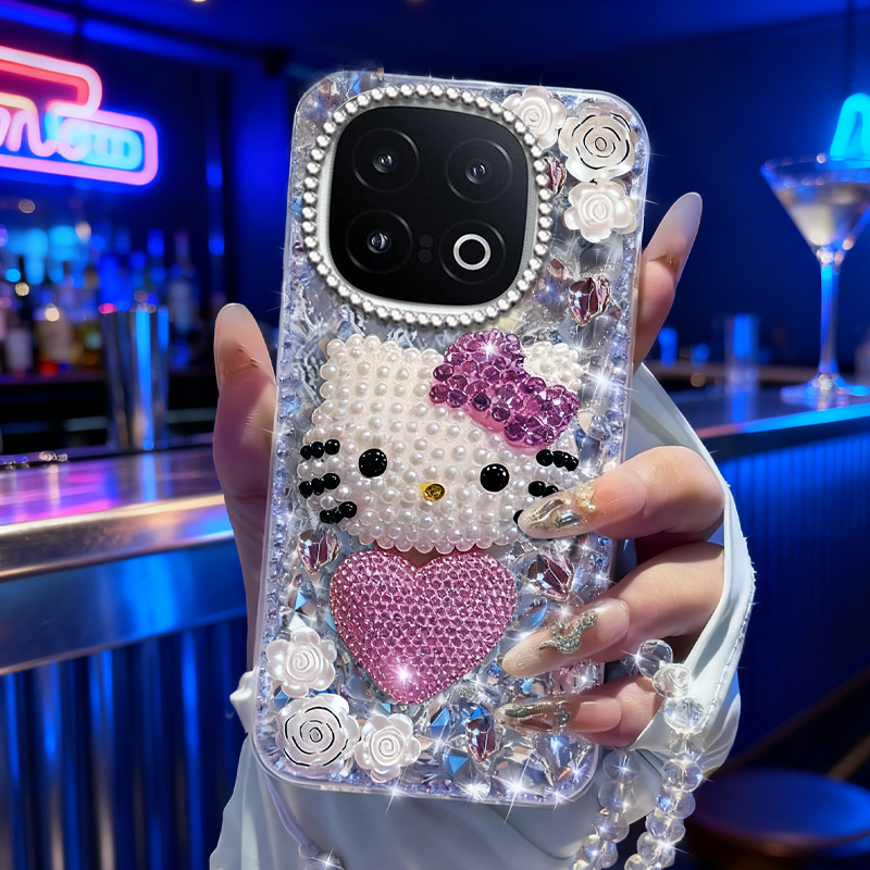高端奢华镶钻手机壳，不掉钻，不发黄