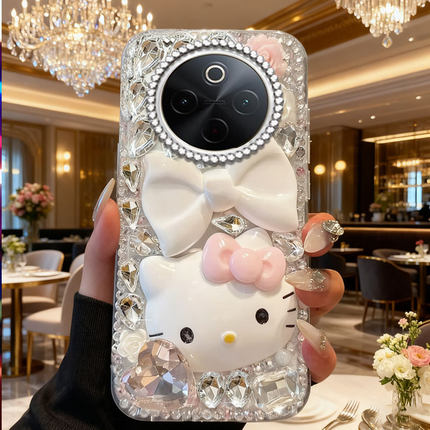 奢华上档次镶满钻适用vivoY500手机壳过年X21屏幕指纹版/2026年Y200+保护套Y3春节Y78+新品X50+高端Y35新款